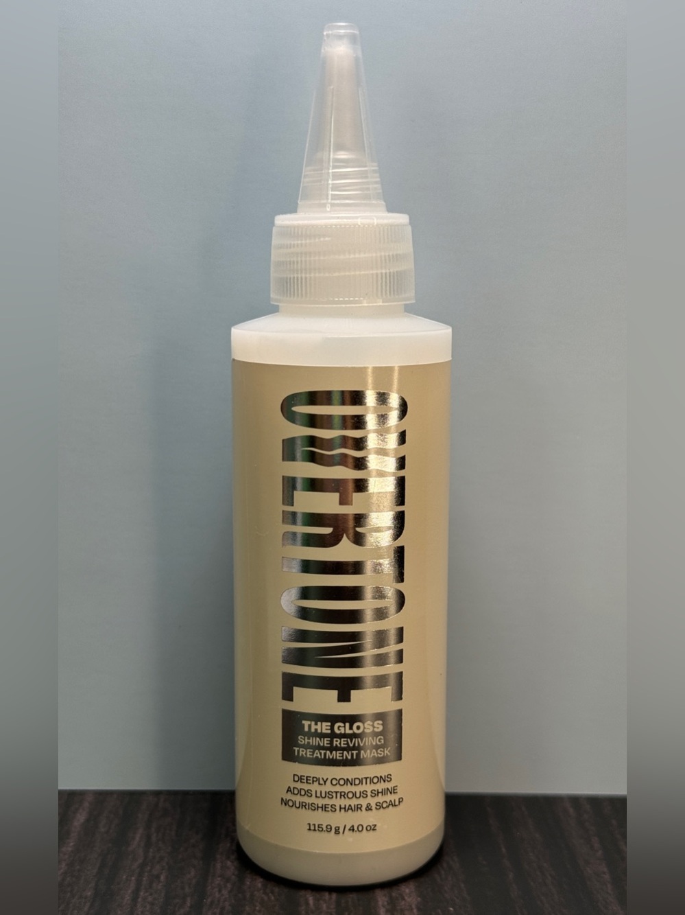 oVertone The Gloss Shine Reviving Treatment Mask for Hair 115.9 g / 4 oz NEW